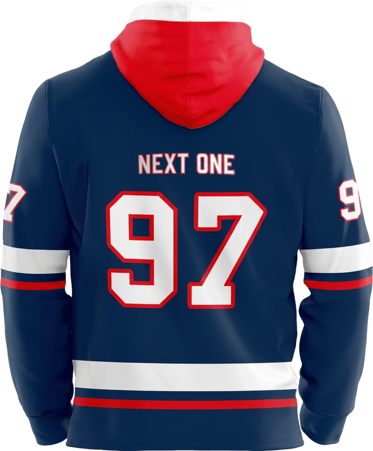 Next One team hoodie, back
